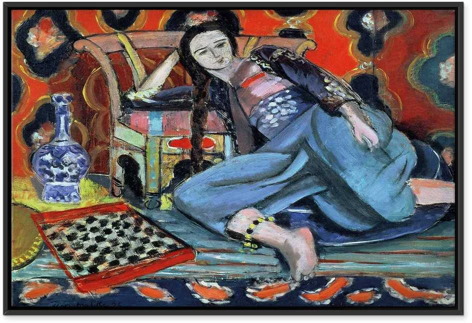 Artgeist Paveikslas - Henri Matisse – Odalisque with Turkish Chair