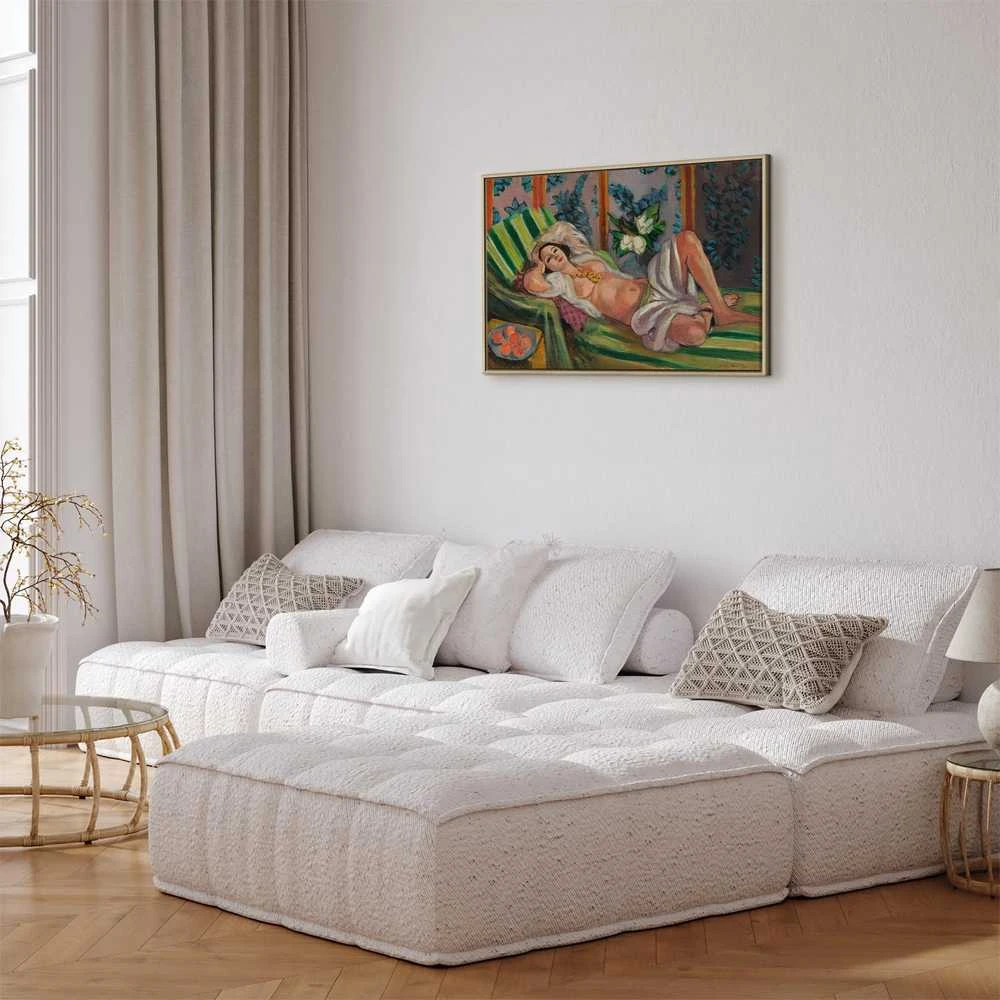 Artgeist Paveikslas - Henri Matisse – Reclining Odalisque with Magnolias
