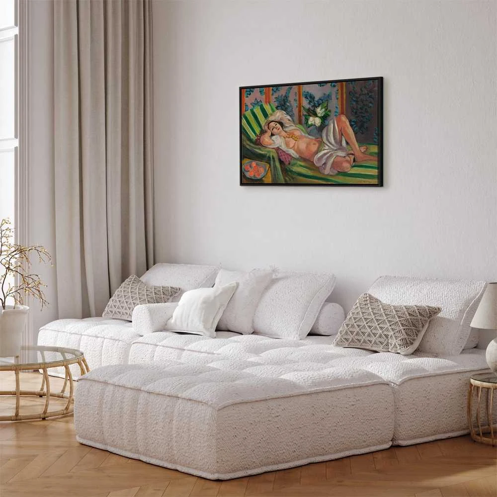 Artgeist Paveikslas - Henri Matisse – Reclining Odalisque with Magnolias