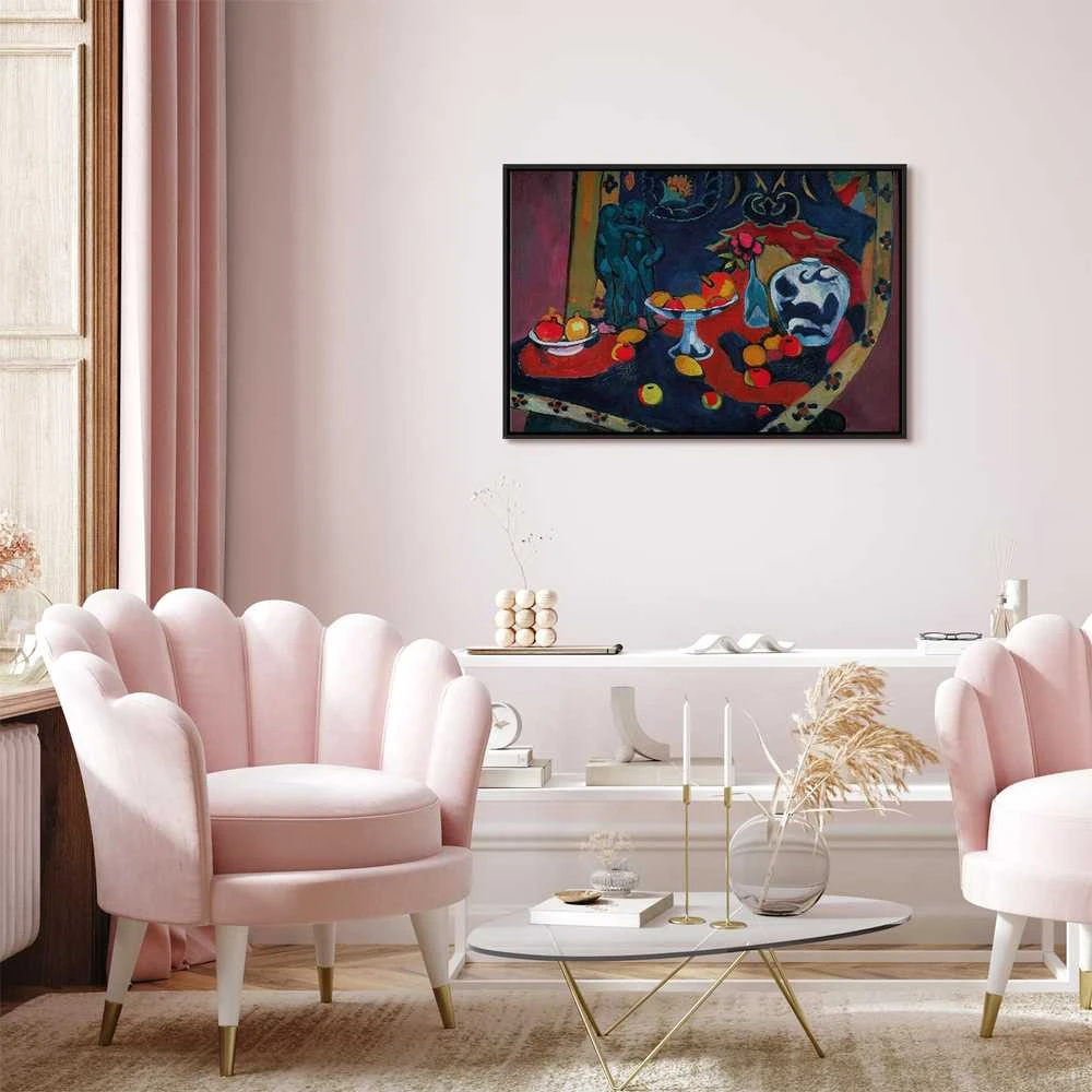 Artgeist Paveikslas - Henri Matisse – Still Life with Fruit and Bronze Statuette