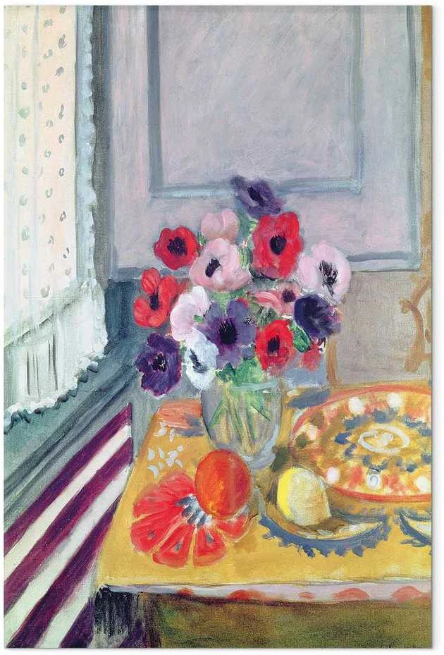 Artgeist Paveikslas - Henri Matisse – Still Life with Anemones