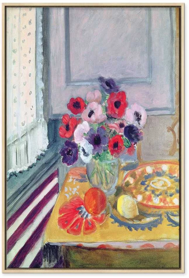 Artgeist Paveikslas - Henri Matisse – Still Life with Anemones