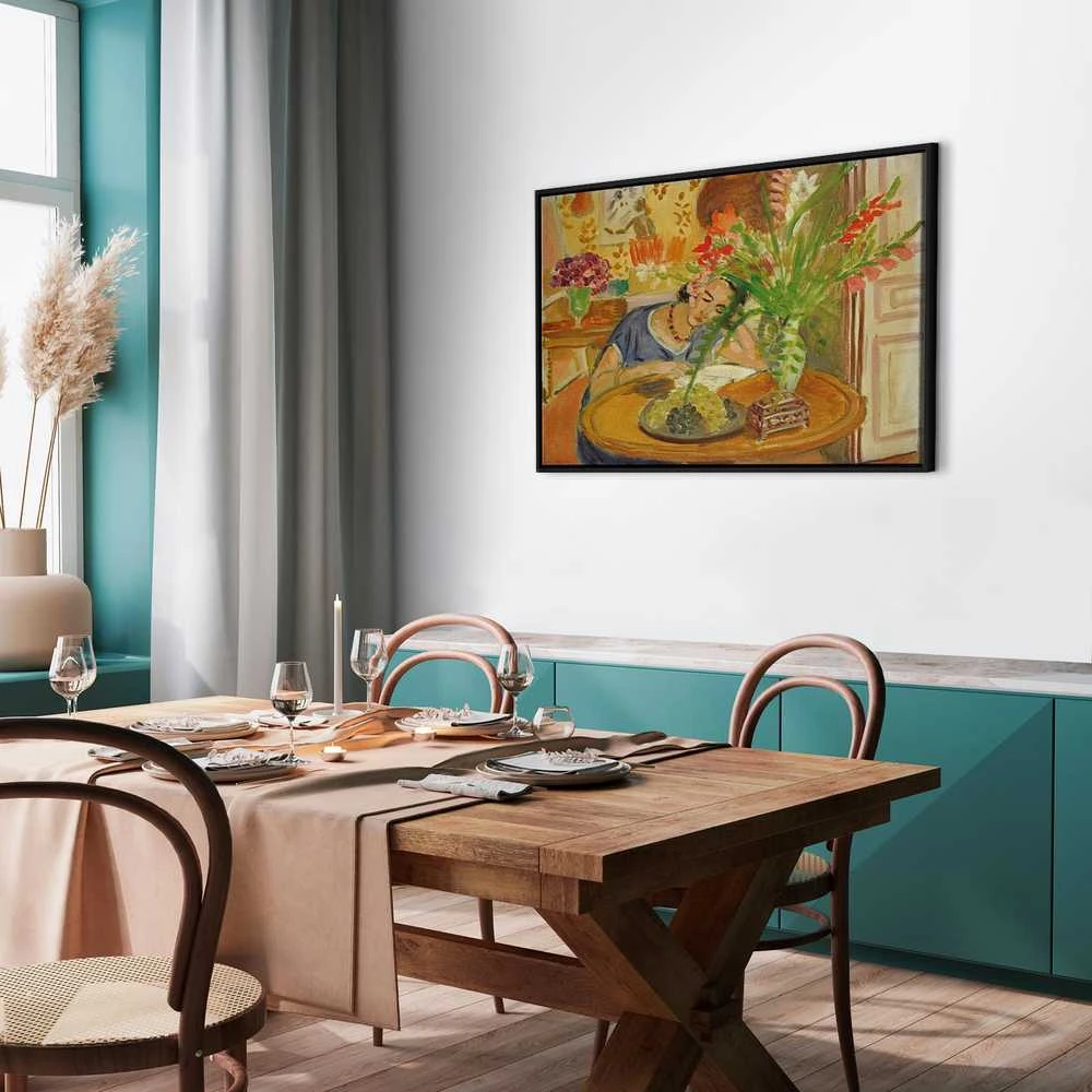 Artgeist Paveikslas - Henri Matisse – Woman with Gladioli