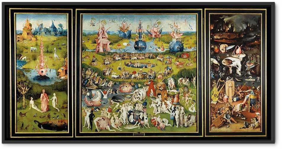 Artgeist Paveikslas - Hieronymus Bosch – The Garden of Earthly Delights