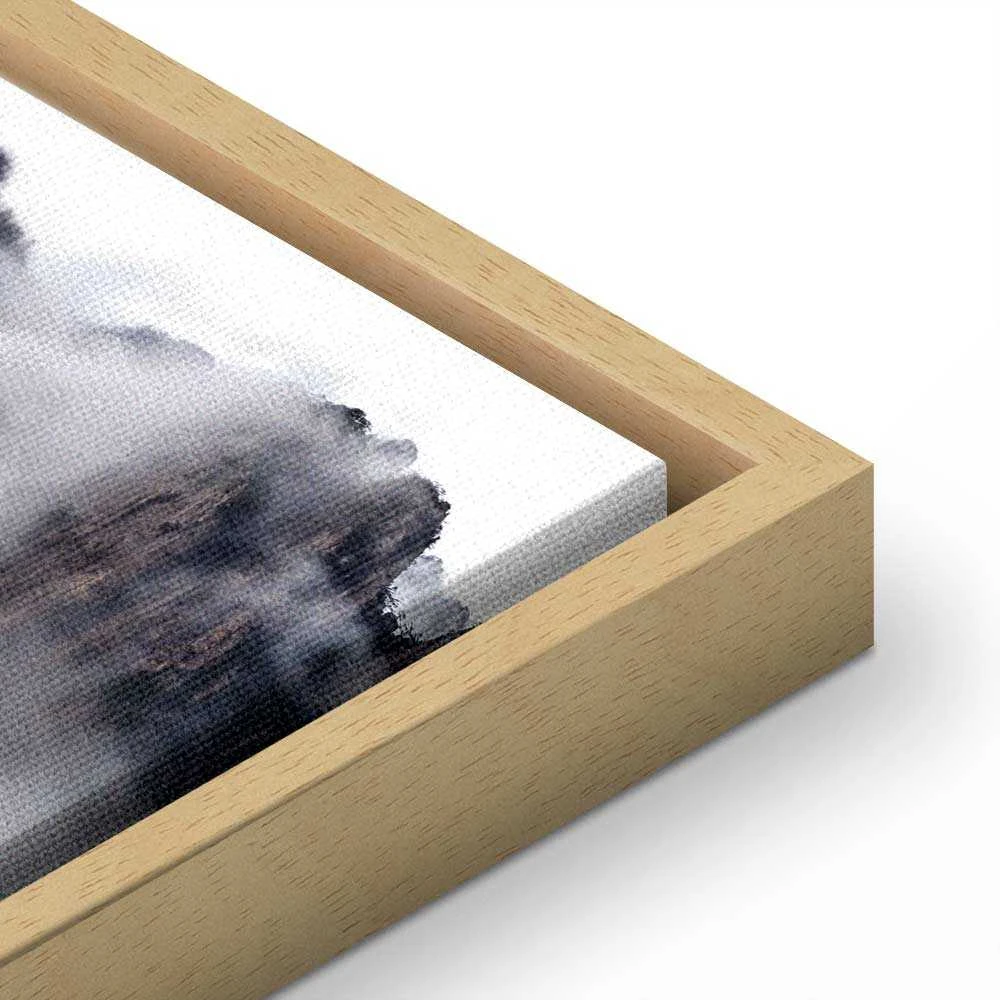 Artgeist Paveikslas - High Mountains in Mist (1-part) - Landscape of Clouds Amid Rocks