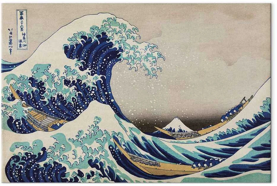 Artgeist Paveikslas - Hokusai Katsushika – The Great Wave off Kanagawa