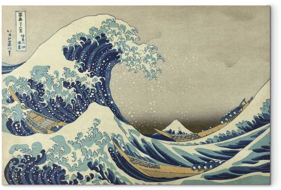 Artgeist Paveikslas - Hokusai Katsushika – The Great Wave off Kanagawa