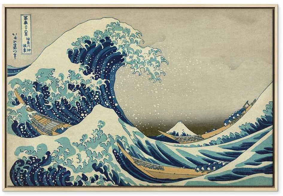Artgeist Paveikslas - Hokusai Katsushika – The Great Wave off Kanagawa