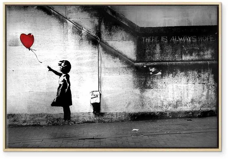 Artgeist Paveikslas - hope (Banksy)