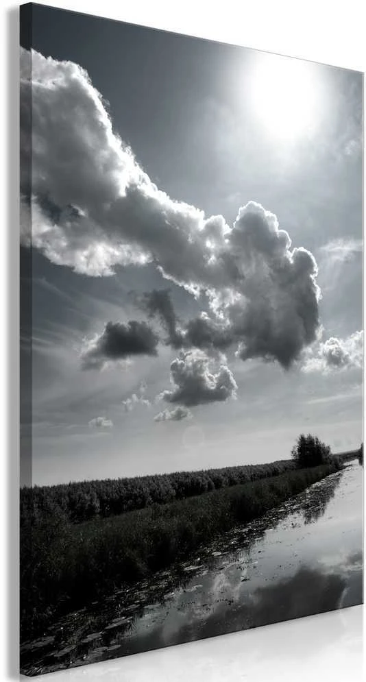 Artgeist Paveikslas - Sun Over Clouds (1-part) - Sky Reflection in Water Field