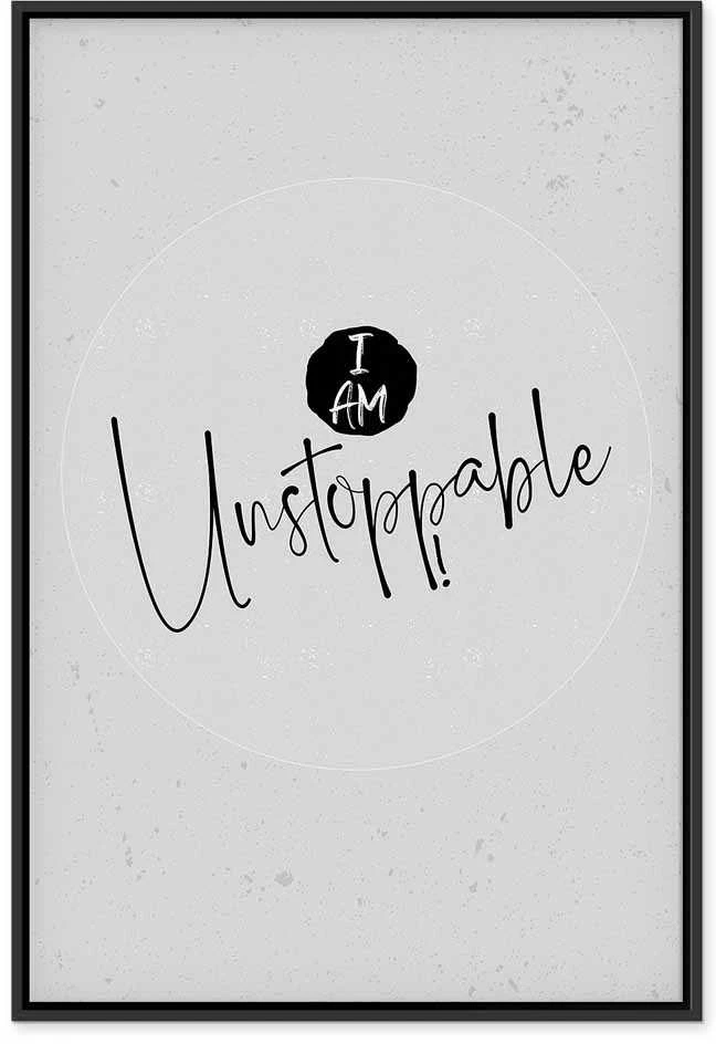 Artgeist Paveikslas - I Am Unstoppable (1 Part) Vertical