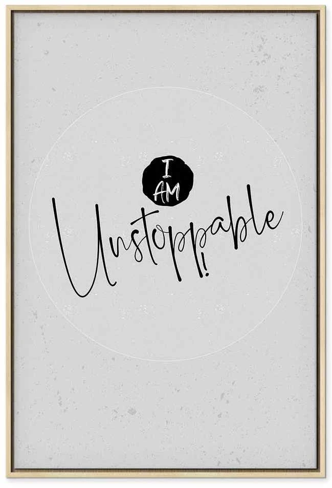 Artgeist Paveikslas - I Am Unstoppable (1 Part) Vertical