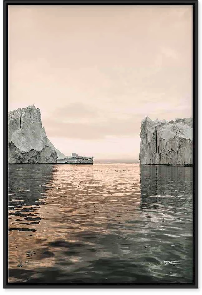 Artgeist Paveikslas - Ice Statues (1 Part) Vertical