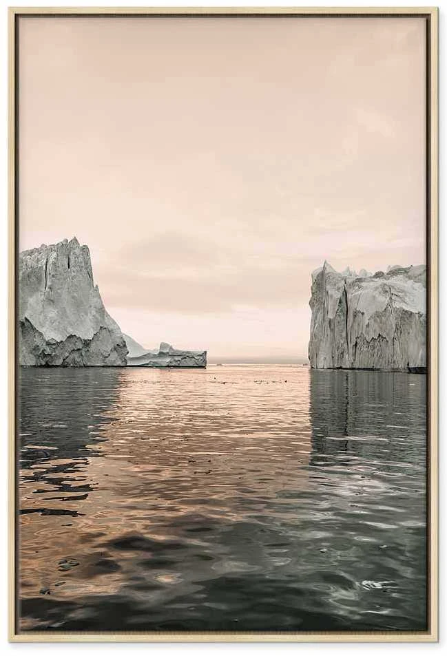 Artgeist Paveikslas - Ice Statues (1 Part) Vertical
