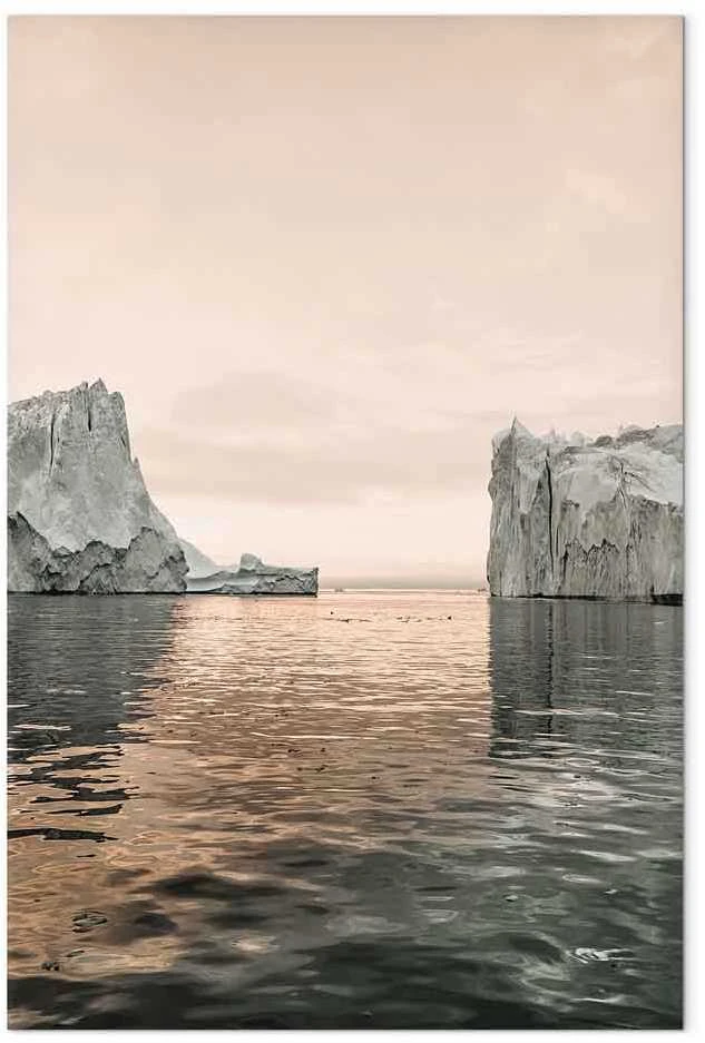 Artgeist Paveikslas - Ice Statues (1 Part) Vertical