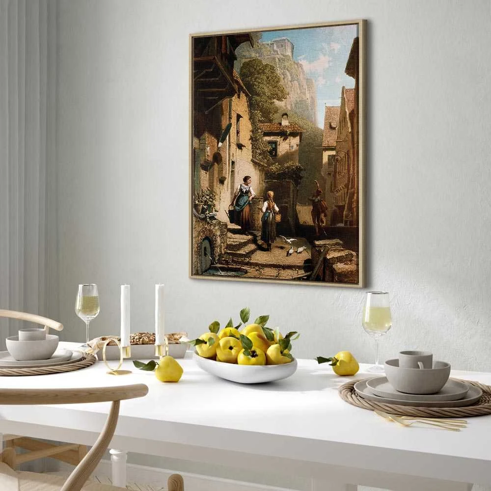 Artgeist Paveikslas - Im Dachstübchen (Carl Spitzweg)