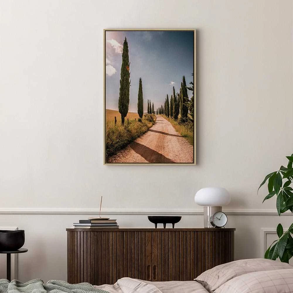 Artgeist Paveikslas - Italian cypresses (1 Part) Vertical