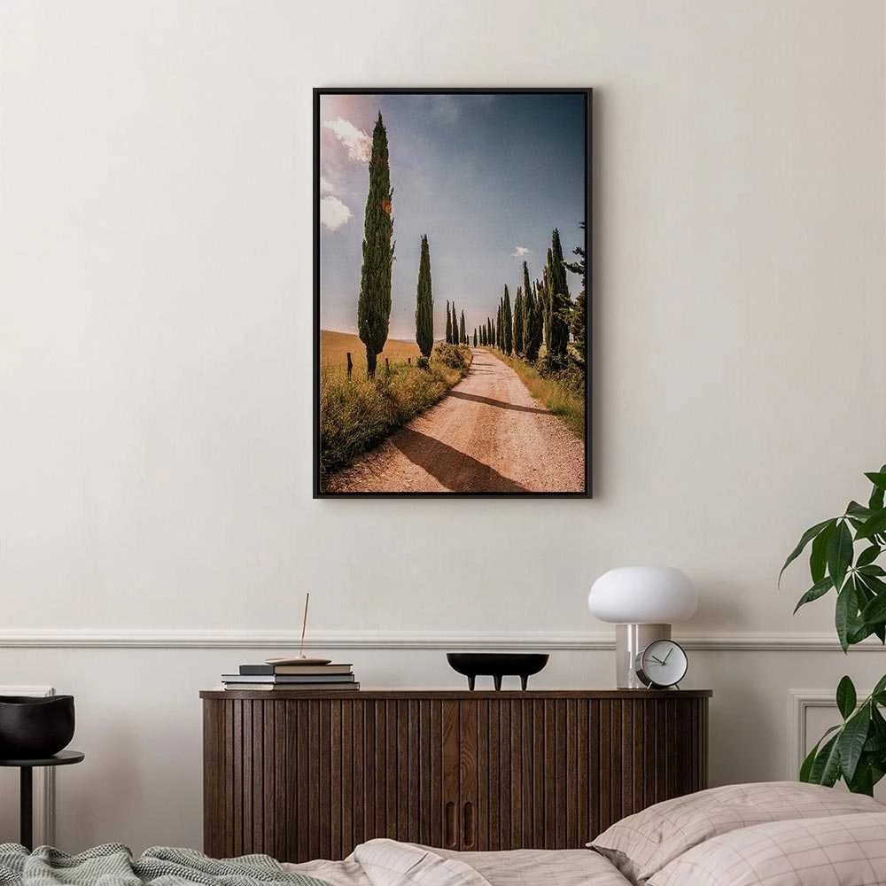 Artgeist Paveikslas - Italian cypresses (1 Part) Vertical