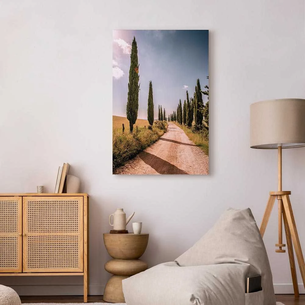 Artgeist Paveikslas - Italian cypresses (1 Part) Vertical