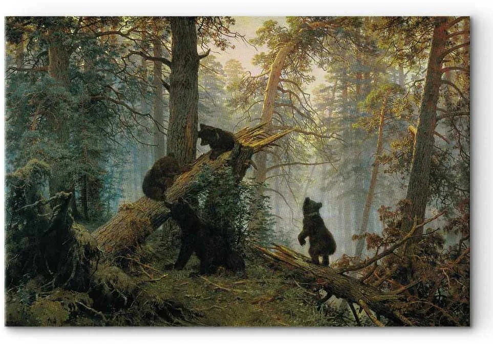 Artgeist Paveikslas - Ivan Shishkin – Morning in a Pine Forest
