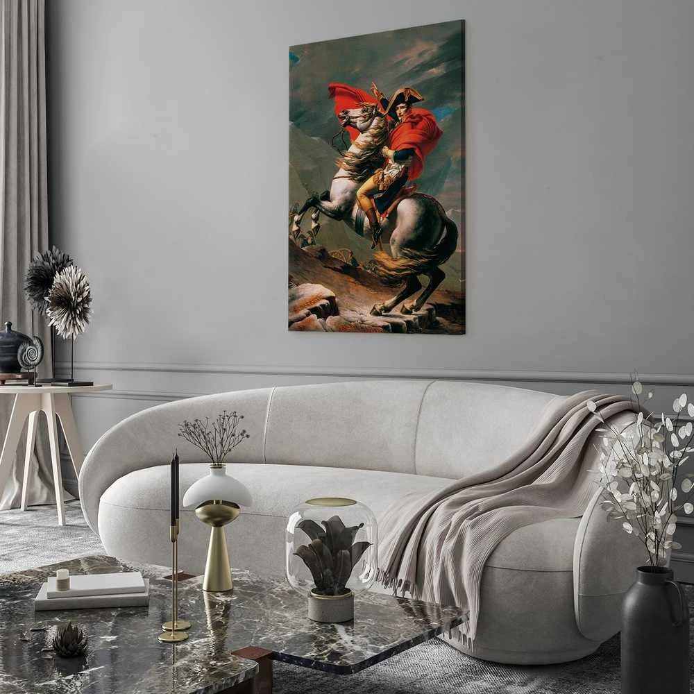 Artgeist Paveikslas - Jacques-Louis David – Napoleon Crossing the Alps