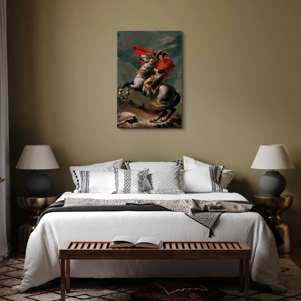 Artgeist Paveikslas - Jacques-Louis David – Napoleon Crossing the Alps