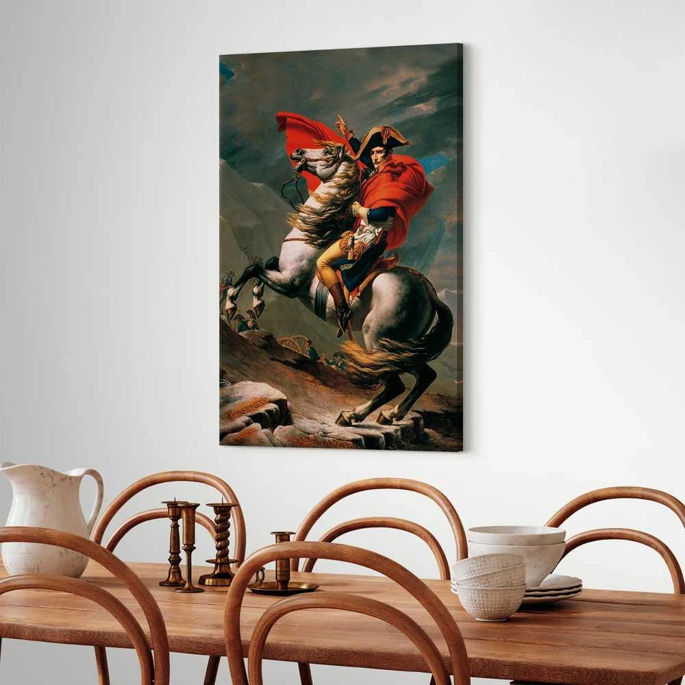 Artgeist Paveikslas - Jacques-Louis David – Napoleon Crossing the Alps