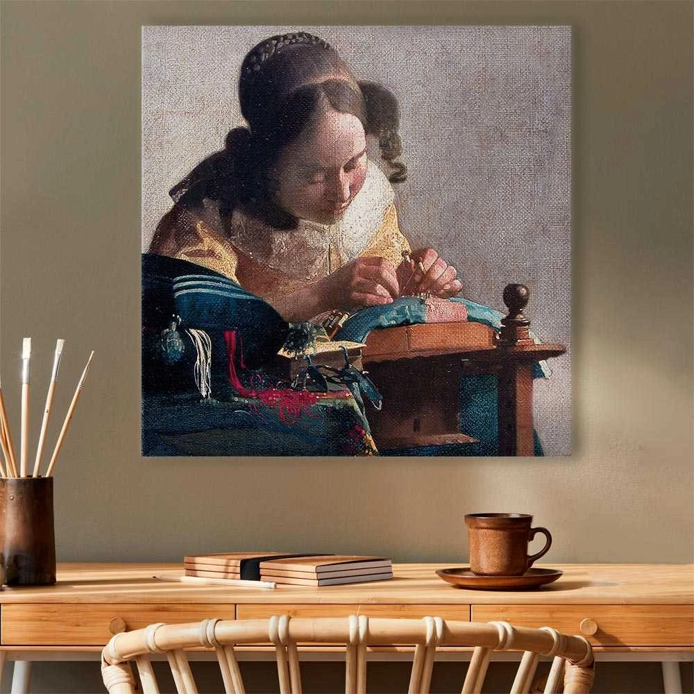 Artgeist Paveikslas - Jan Vermeer – The Lacemaker