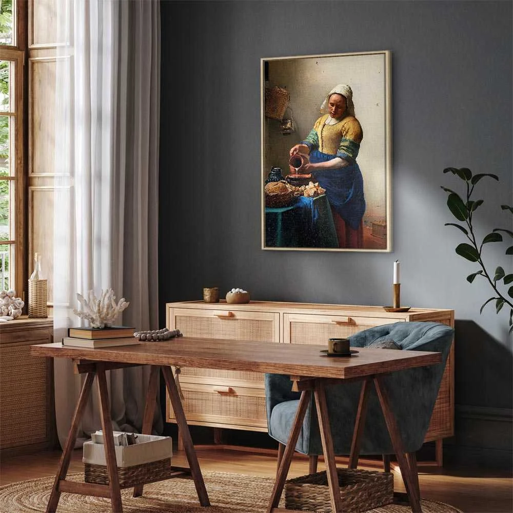 Artgeist Paveikslas - Jan Vermeer – The Milkmaid