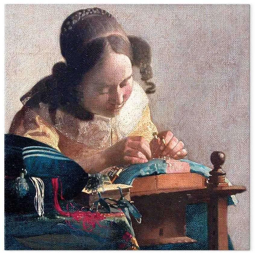 Artgeist Paveikslas - Jan Vermeer – The Lacemaker