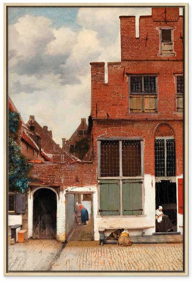 Artgeist Paveikslas - Jan Vermeer – The Little Street