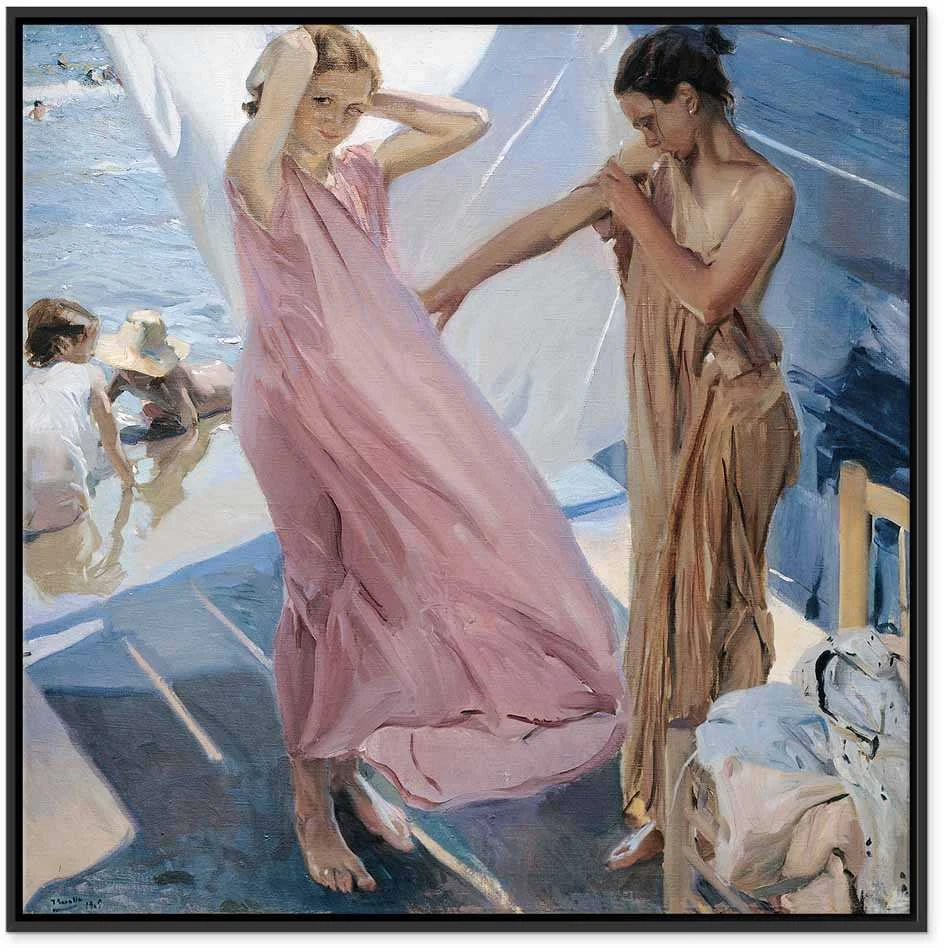Artgeist Paveikslas - Joaquín Sorolla y Bastida – After Bathing, Valencia