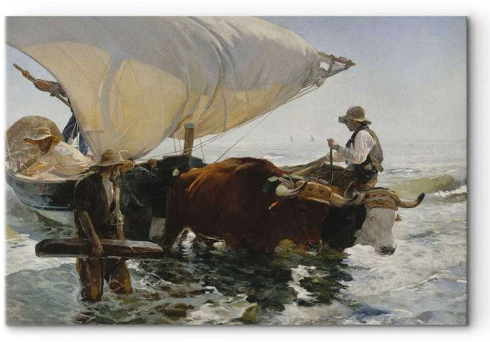 Artgeist Paveikslas - Joaquín Sorolla y Bastida – The Return from Fishing