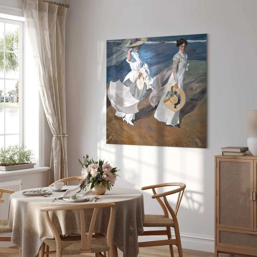 Artgeist Paveikslas - Joaquín Sorolla y Bastida – Strolling along the Seashore