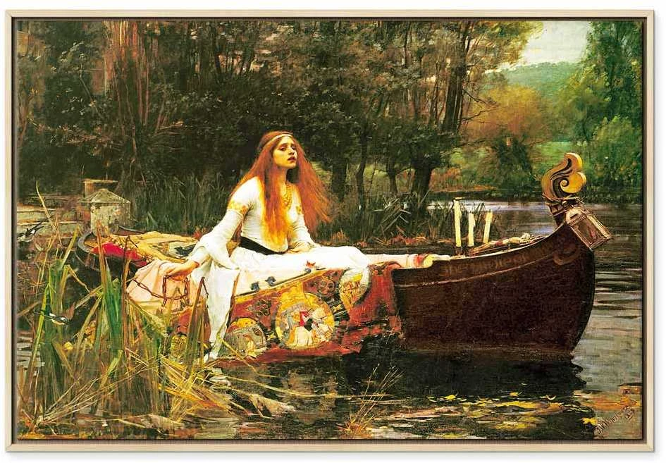 Artgeist Paveikslas - John William Waterhouse – The Lady of Shalott