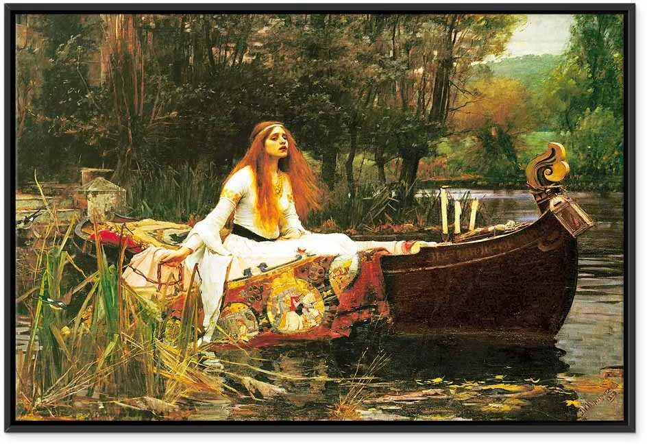 Artgeist Paveikslas - John William Waterhouse – The Lady of Shalott