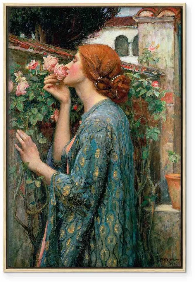 Artgeist Paveikslas - John William Waterhouse – The Soul of the Rose