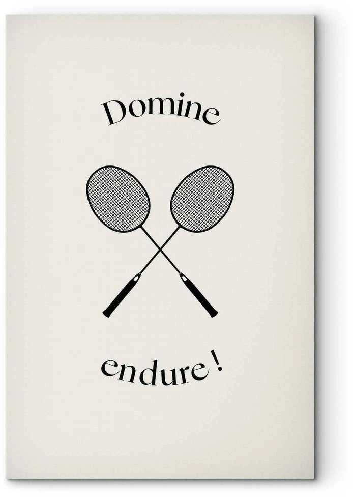 Artgeist Paveikslas - Juodas Badminton Rackets