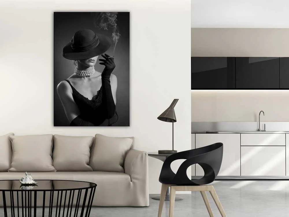 Artgeist Paveikslas - Juodas Elegance (1 Part) Vertical