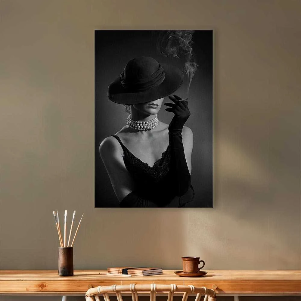 Artgeist Paveikslas - Juodas Elegance (1 Part) Vertical