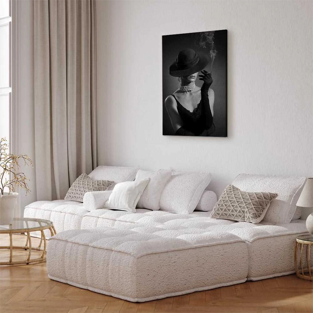 Artgeist Paveikslas - Juodas Elegance (1 Part) Vertical