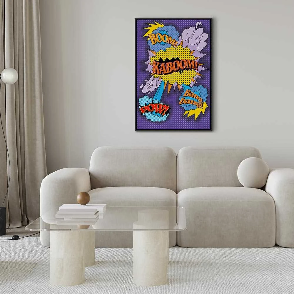 Artgeist Paveikslas - Kaboom! (1 Part) Vertical