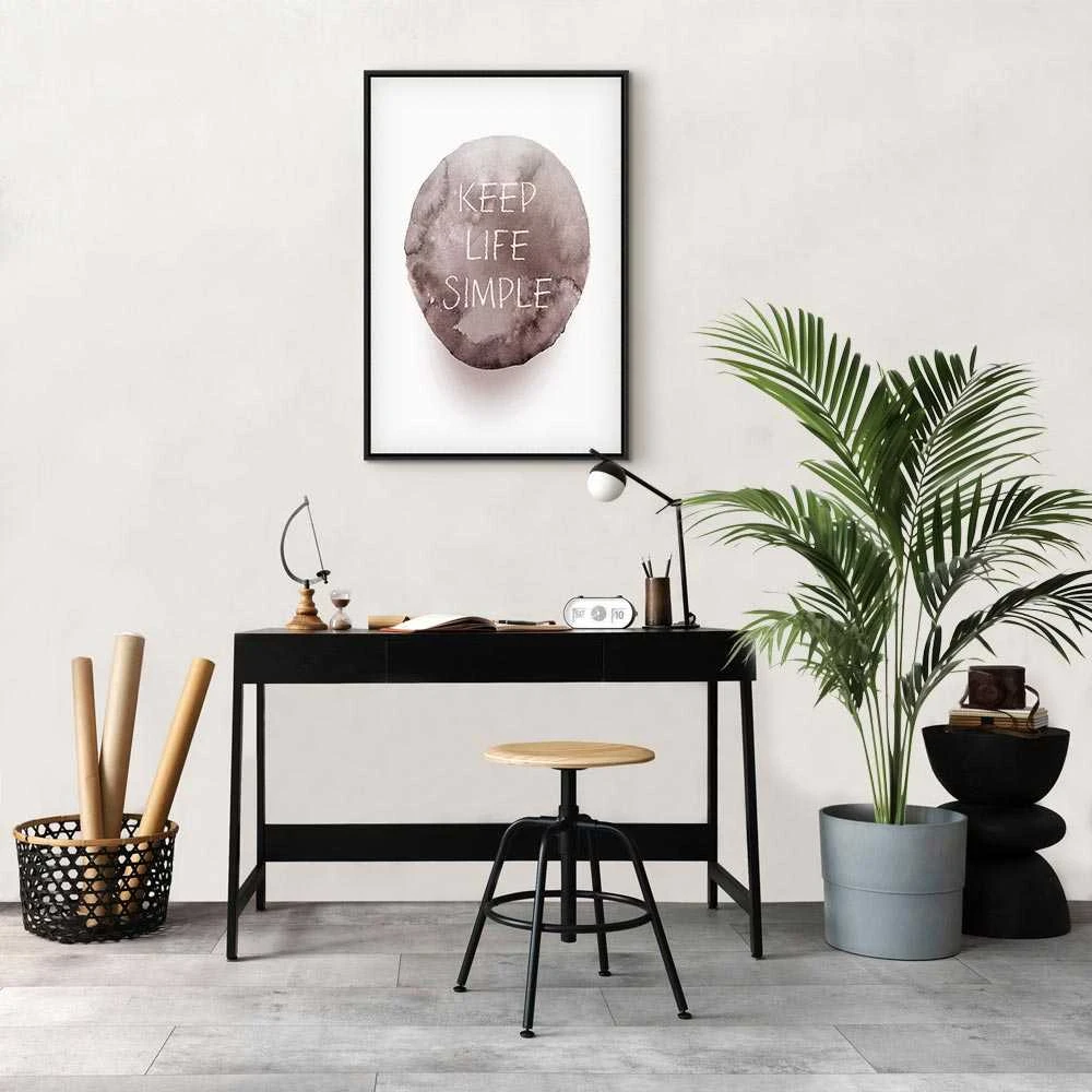 Artgeist Paveikslas - Keep Life Simple (1 Part) Vertical