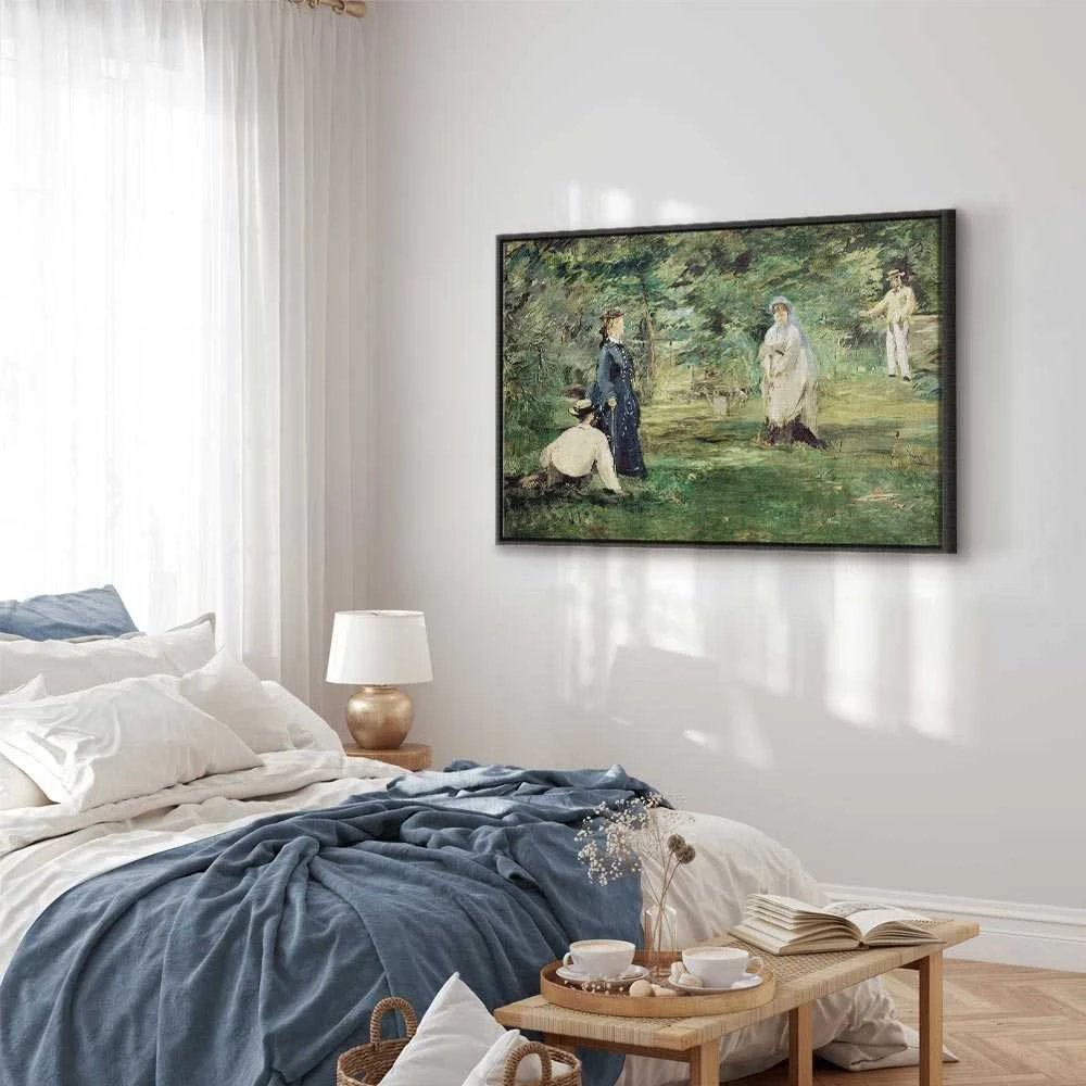 Artgeist Paveikslas - La Partie de croquet à Paris (Edouard Manet)