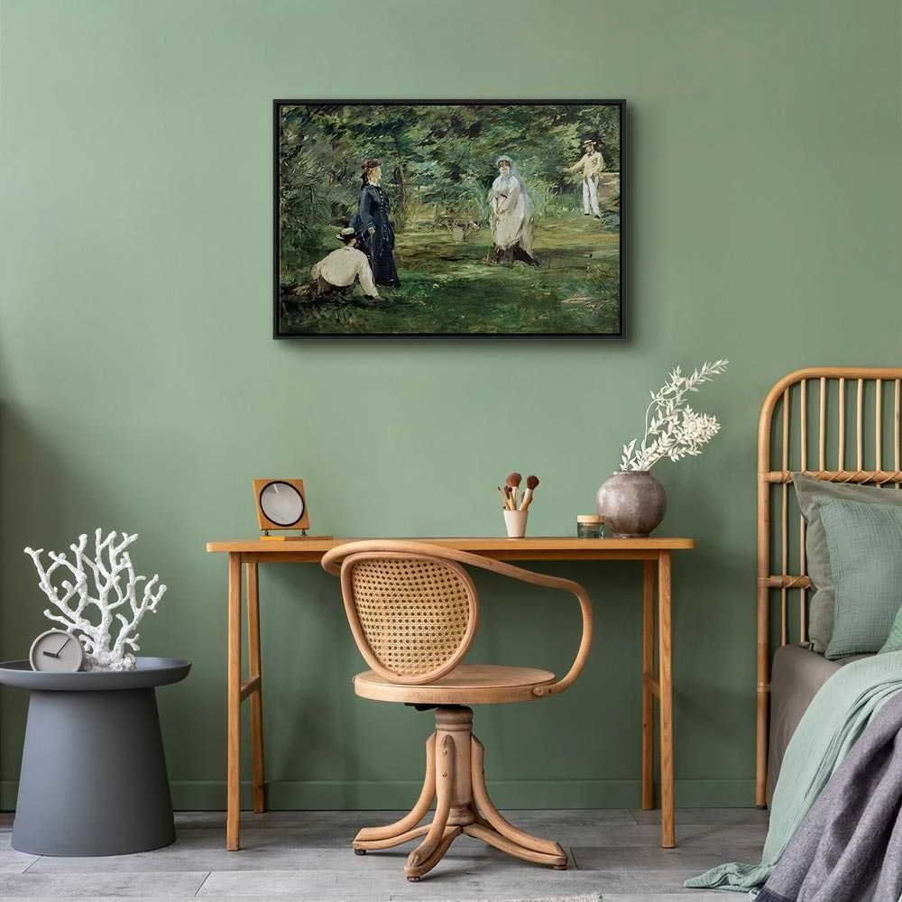 Artgeist Paveikslas - La Partie de croquet à Paris (Edouard Manet)