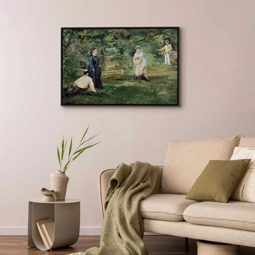 Artgeist Paveikslas - La Partie de croquet à Paris (Edouard Manet)