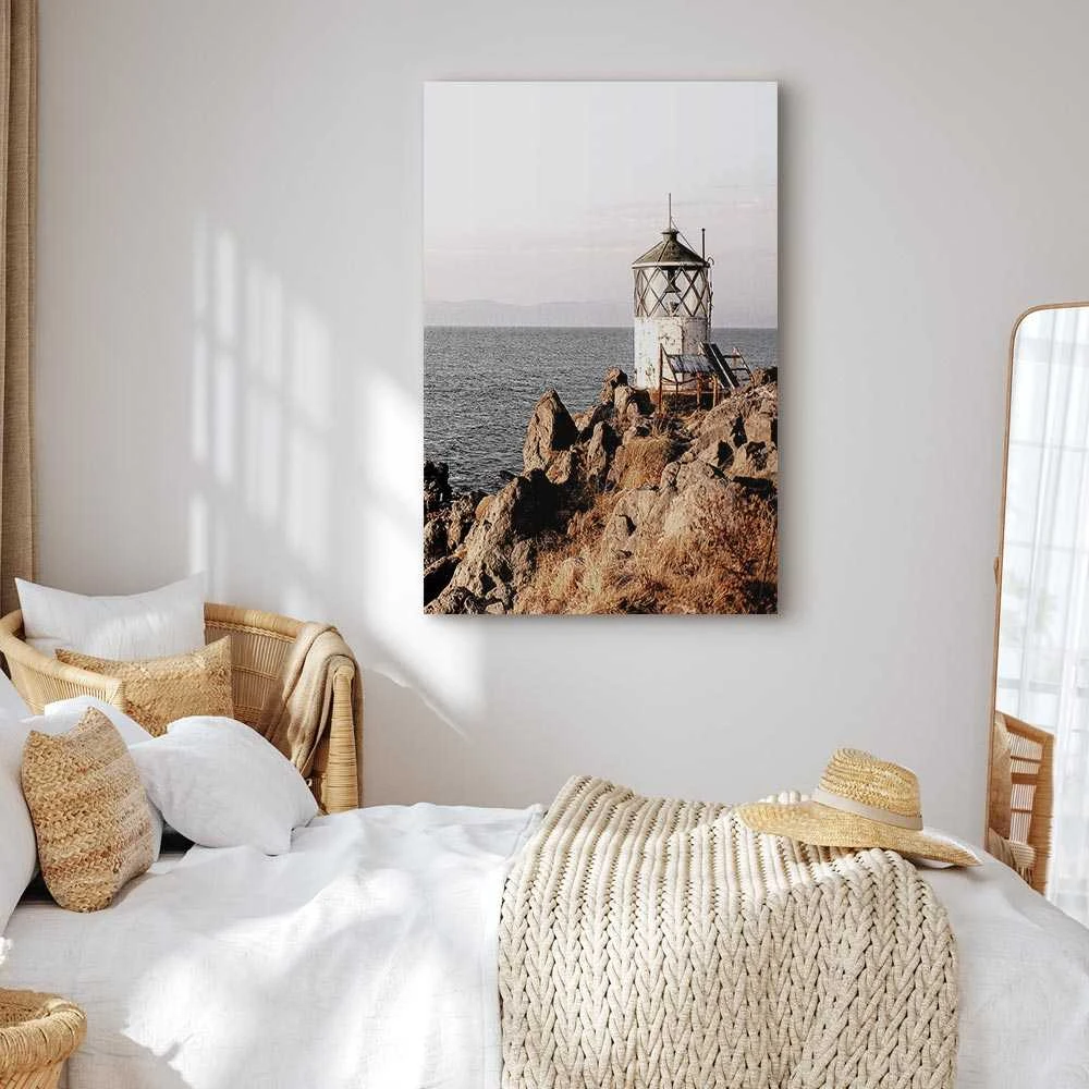 Artgeist Paveikslas - Lantern On The Cliff (1 Part) Vertical