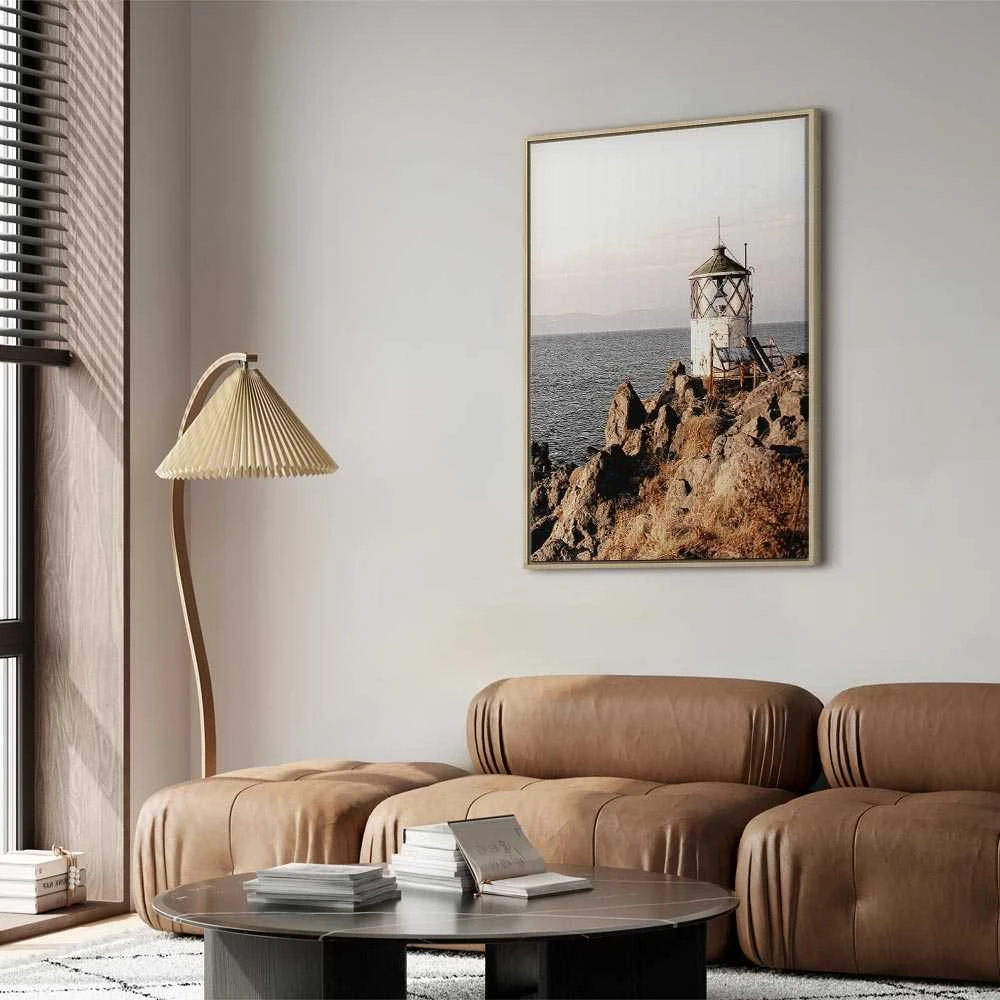 Artgeist Paveikslas - Lantern On The Cliff (1 Part) Vertical