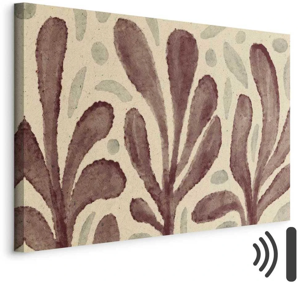 Artgeist Paveikslas - Leaves and spots – large vibrant shapes inspired by Matisse