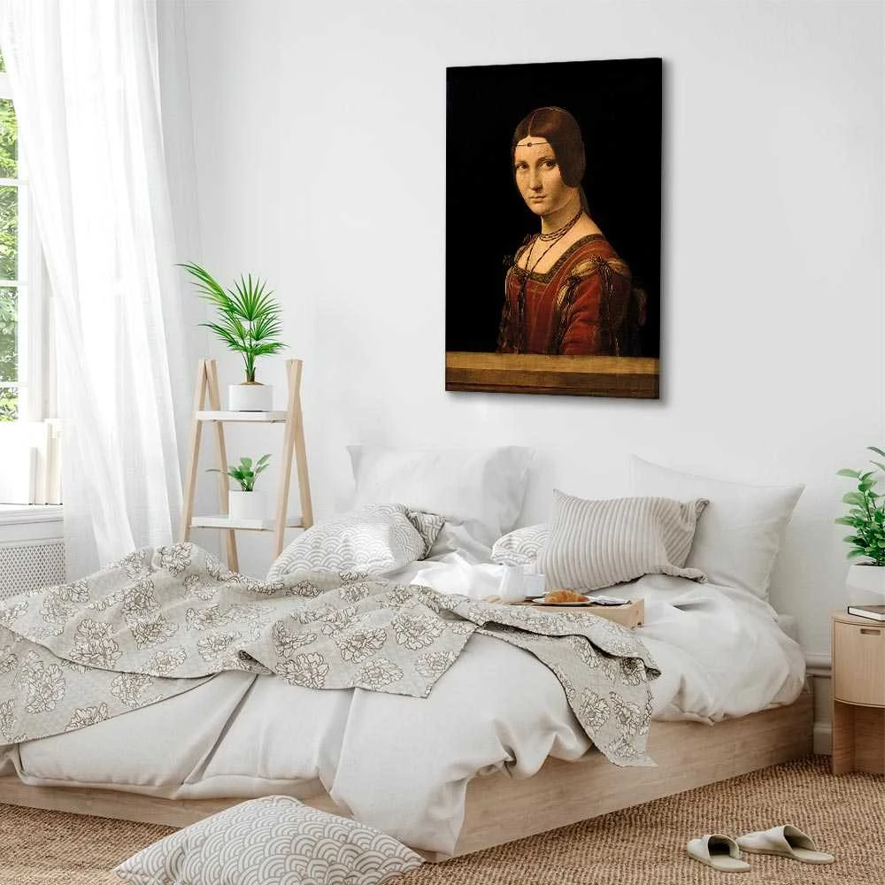 Artgeist Paveikslas - Leonardo da Vinci – Beautiful Ferronière
